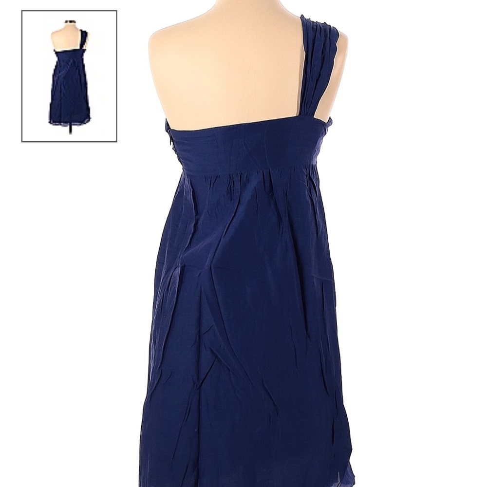 Ann Taylor size 6 one shoulder royal blue dress